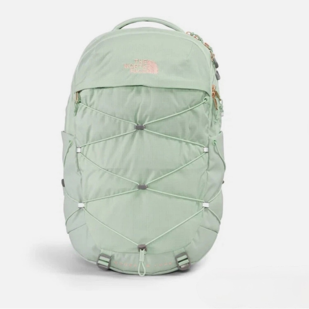 The North Face Borealis Luxe Backpack, Misty Sage/Burnt Coral,27L